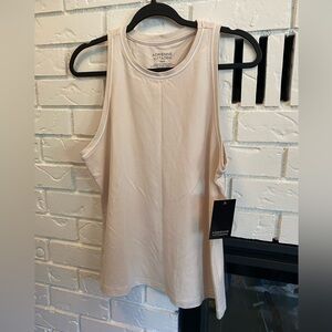 Adrienne Vittadini Beige Sleeveless Tank Top NWT Size Large